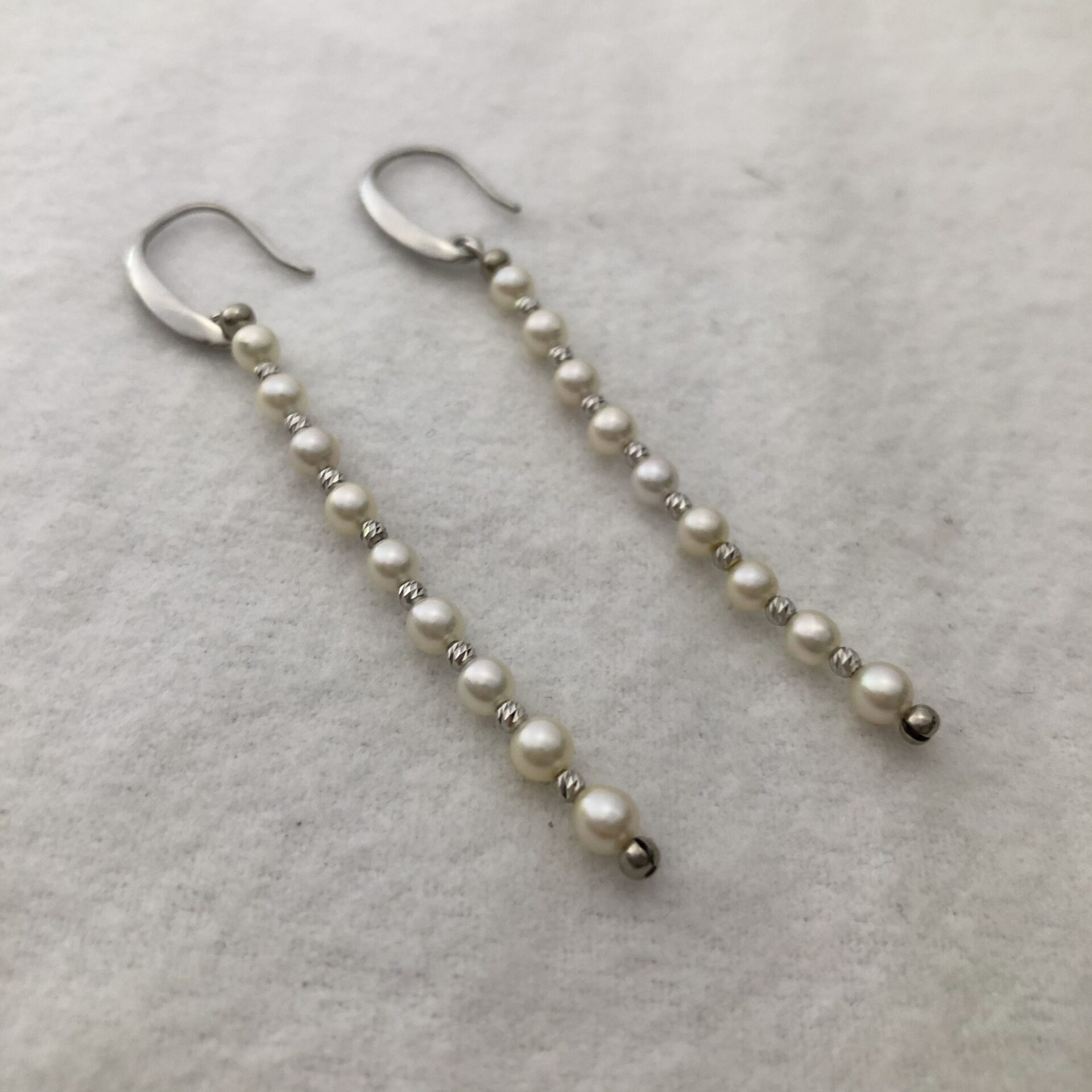 Elegant Akoya Pearl Earrings with Thick Nacre and K14 Gold