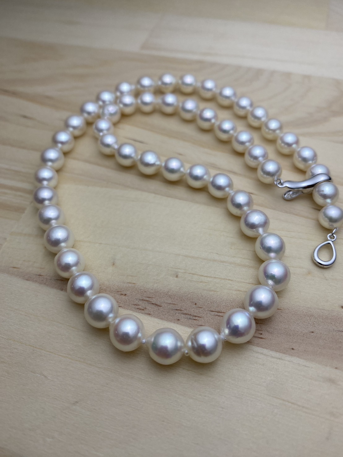 Dappled Light – Akoya Pearl Necklace(Reserved)